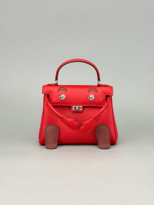 Hermes Kelly Doll Rouge Radieux Palladium Hardware G Stamp 2026