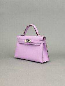 Hermes Mini Kelly 20 Sellier Epsom Guimauve Palladium Hardware K Stamp 2026