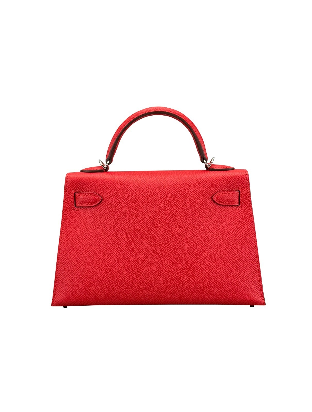 Hermes Mini Kelly 20 Sellier Epsom Rouge Radieux Palladium Hardware K Stamp 2026