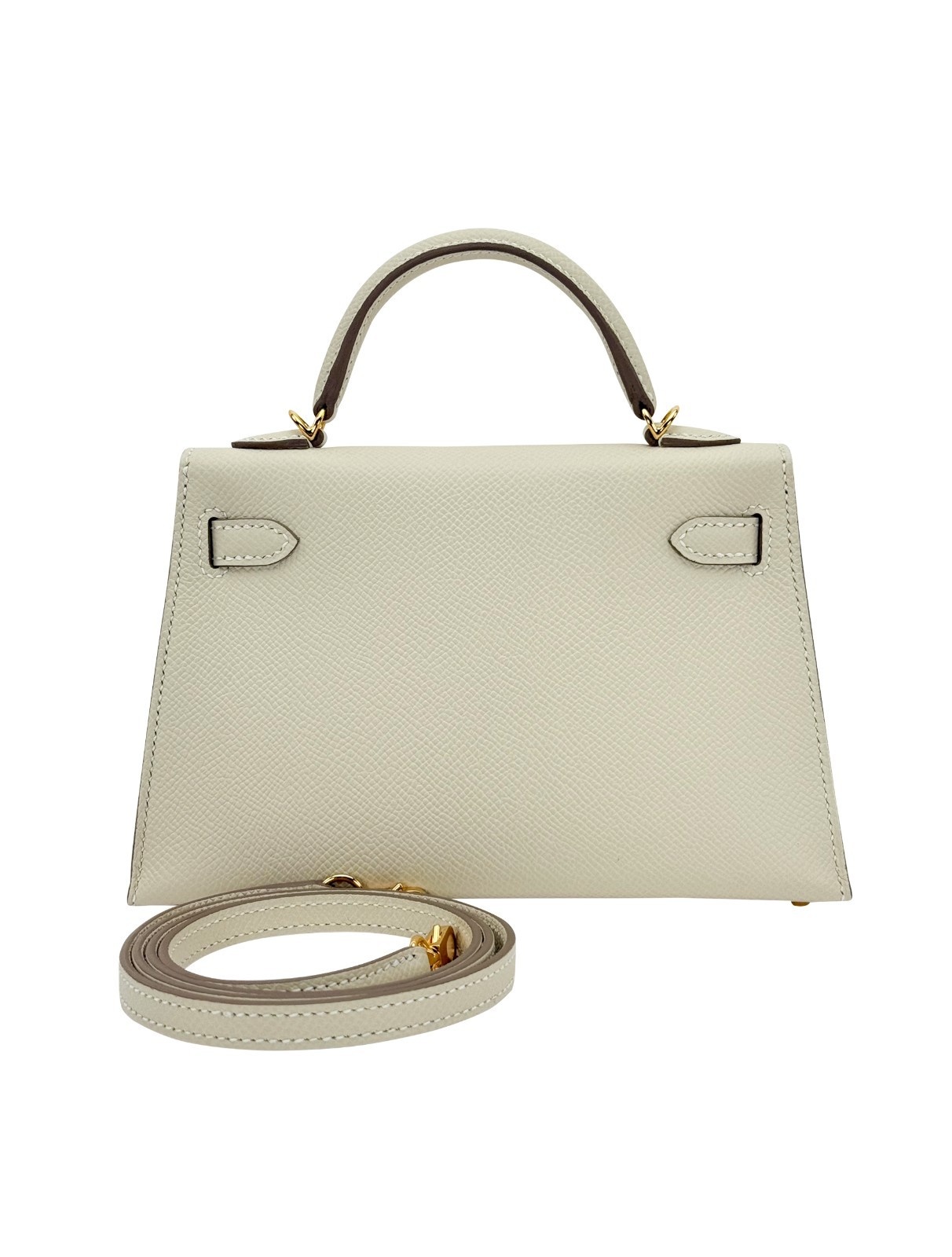 Hermes Mini Kelly 20 Epsom Craie Gold Hardware K Stamp 2025