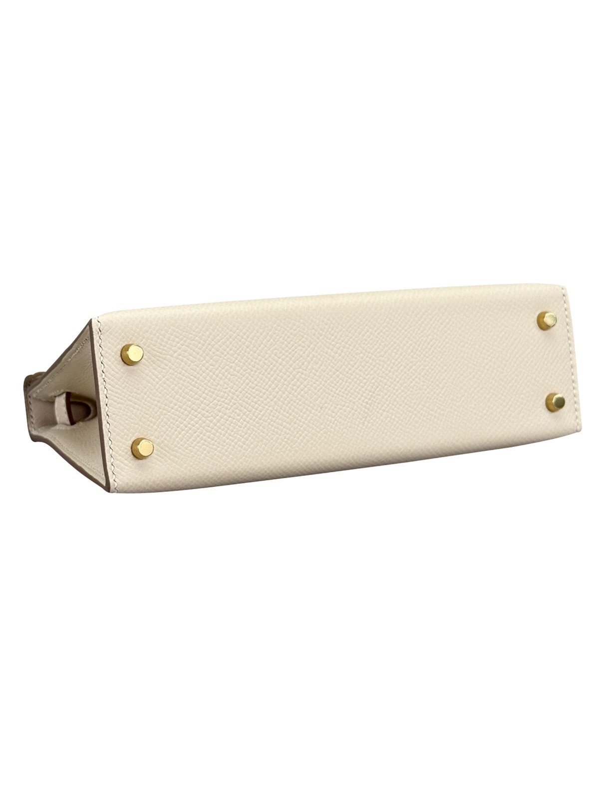 Hermes Mini Kelly 20 Epsom Craie Permabrass Hardware W Stamp 2025