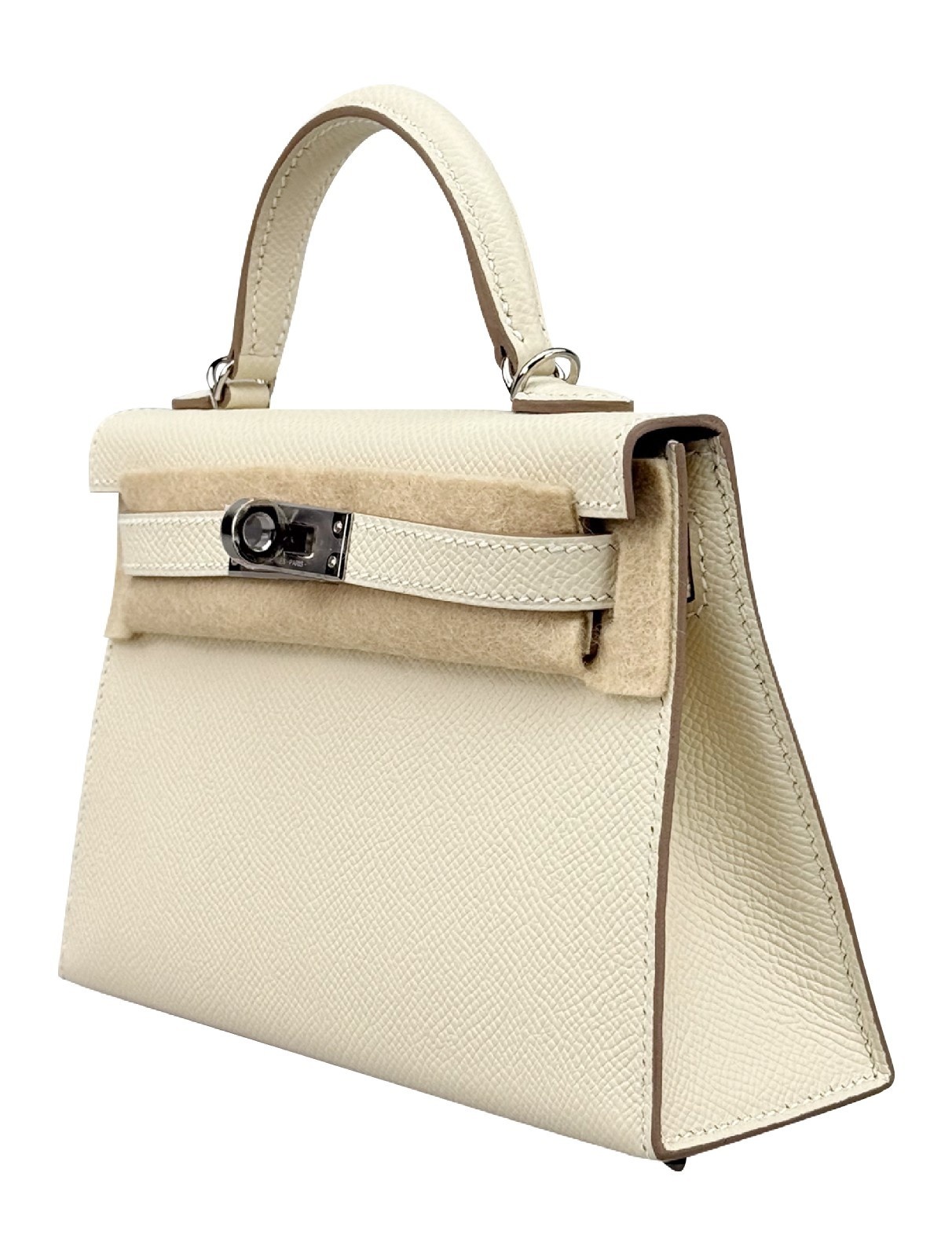 Hermes Mini Kelly II 20 HSS Epsom Craie/ Black Palladium Hardware K Stamp 2025