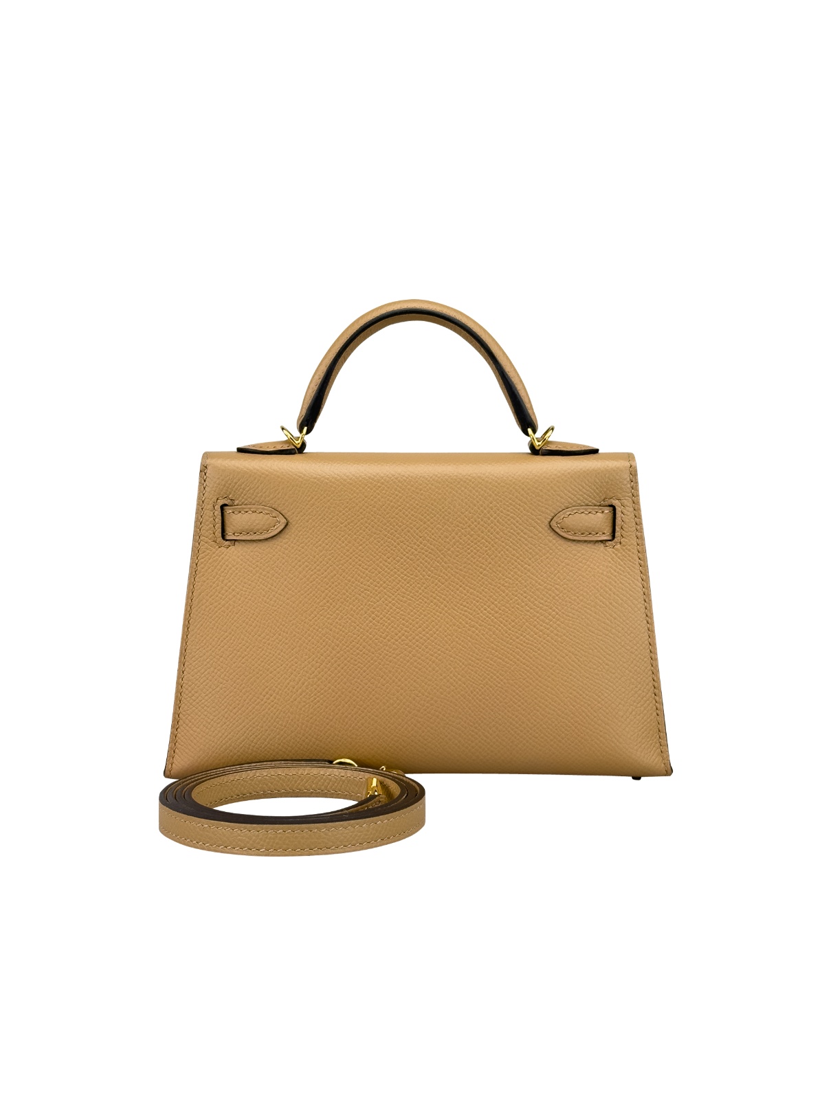 Hermes Mini Kelly 20 Sellier Epsom Chai Gold Hardware Z Stamp 2021
