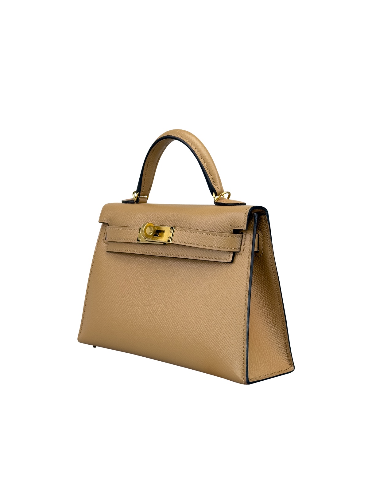 Hermes Mini Kelly 20 Sellier Epsom Chai Gold Hardware Z Stamp 2021