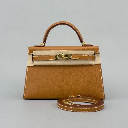Hermes Mini Kelly II 20 Sellier Epsom Gold Gold Hardware K Stamp 2026
