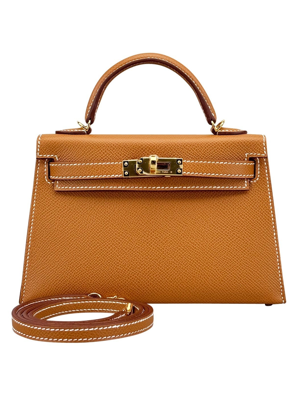 Hermes Mini Kelly II 20 Sellier Epsom Gold Gold Hardware K Stamp 2026