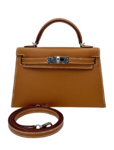Hermes Mini Kelly II 20 Sellier Epsom Gold Palladium Hardware K Stamp 2025