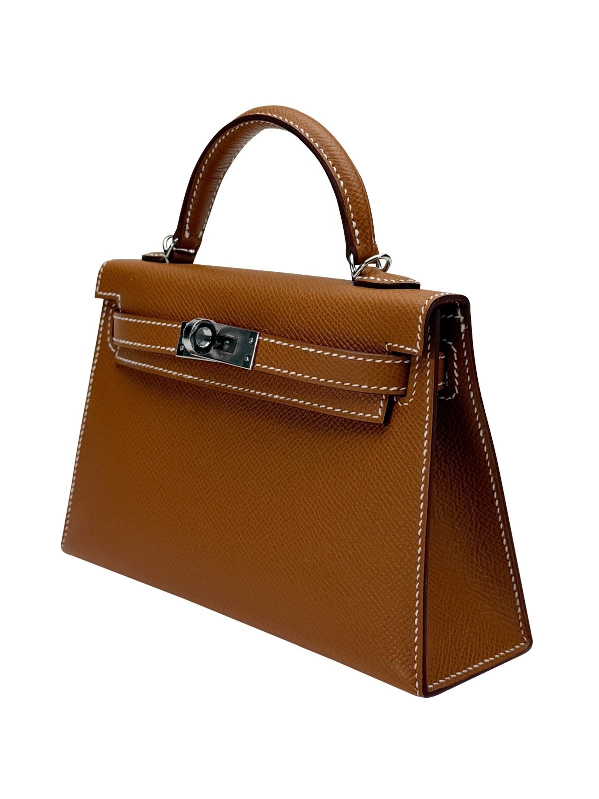 Hermes Mini Kelly II 20 Sellier Epsom Gold Palladium Hardware K Stamp 2025