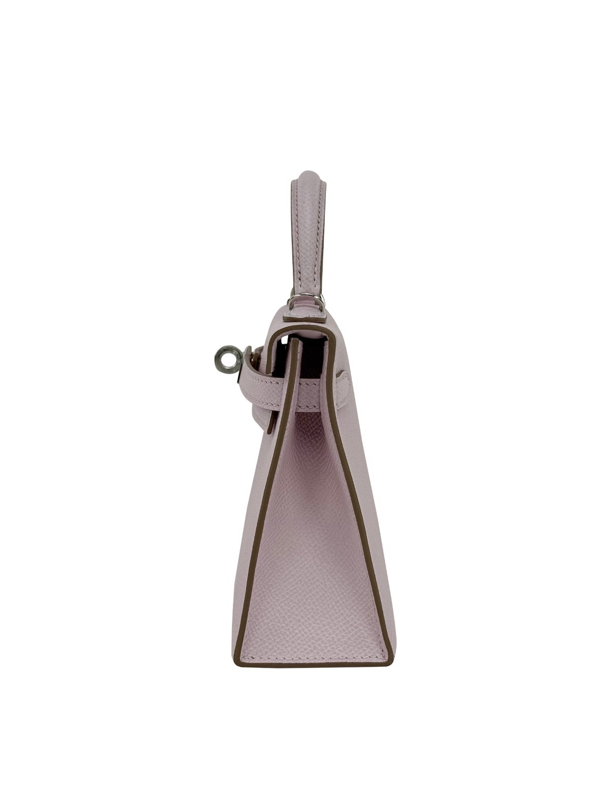 Hermes Mini Kelly 20 Sellier Epsom Mauve Pale Palladium Hardware K Stamp 2025