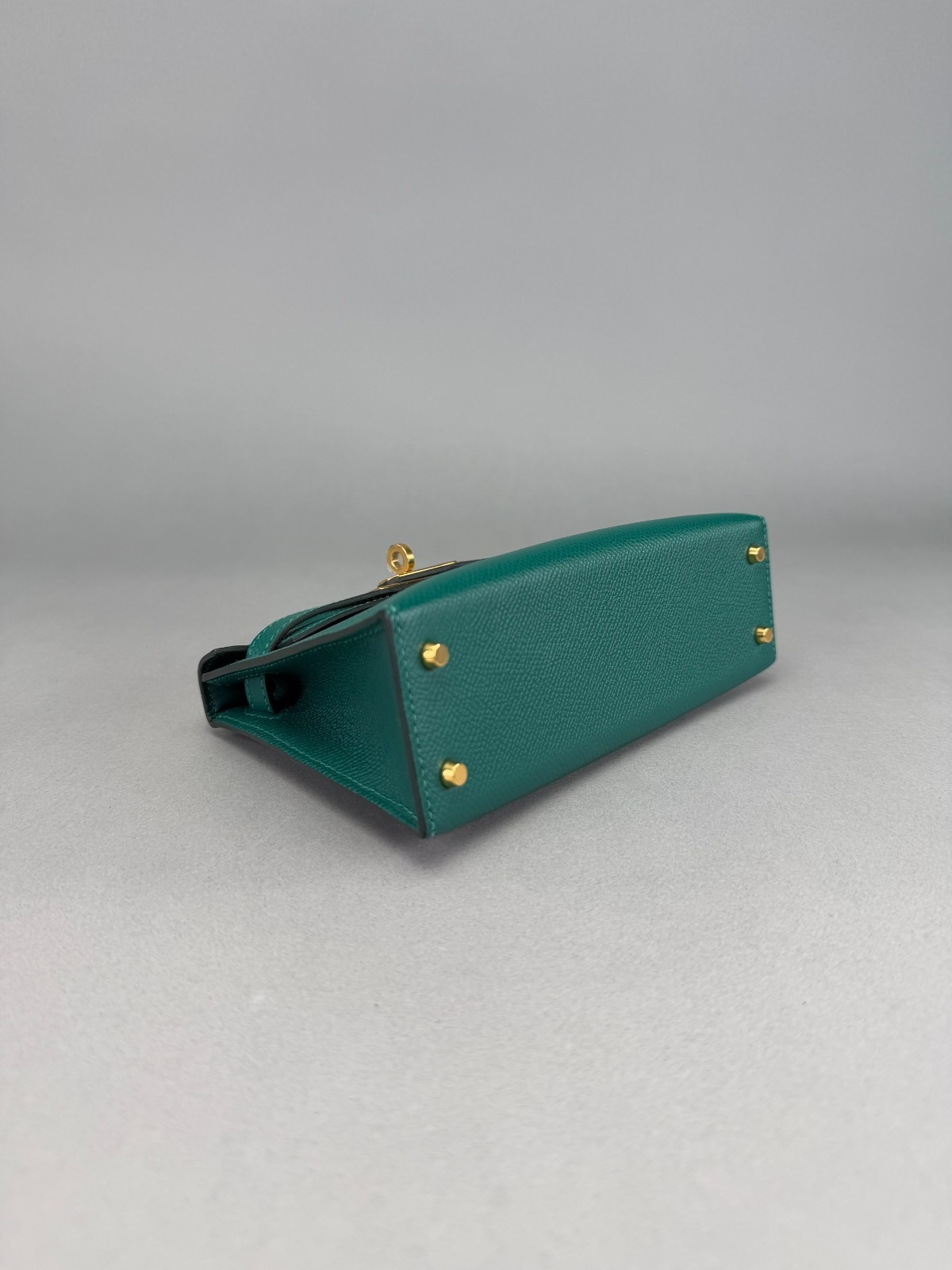 Hermes Mini Kelly 20 Sellier Epsom Vert Vertigo Gold Hardware Y Stamp 2020