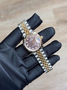 Rolex Datejust 31 Tahitian MOP Pearl Diamond Fluted Jubilee 2026 Unworn 278273