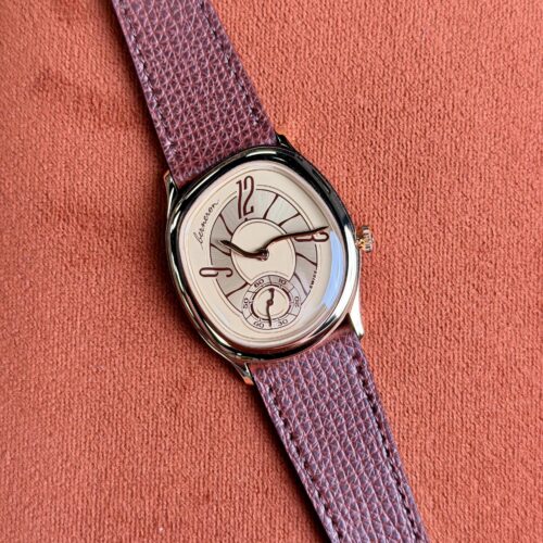Berneron Mirage Sienna 38 Gold Barenia Leather Strap 2026 Unworn 3438MS-G02
