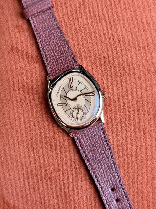 Berneron Mirage Sienna 38 Gold Barenia Leather Strap 2026 Unworn 3438MS-G02