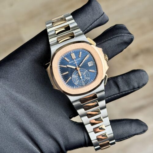 Patek Philippe Nautilus Chronograph Blue Index Preowned 5980/1AR-001