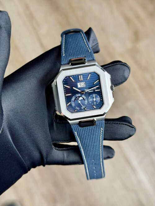 Patek Philippe Cubitus Blue Index Platinum Blue Strap Unworn 5822P-001