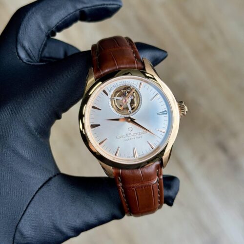 Carl F. Bucherer Manero Tourbillon Silver 2019 Unworn 00.10920.03.13.01