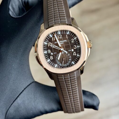 Patek Philippe Aquanaut Travel Time Brown Arabic 5164R-001