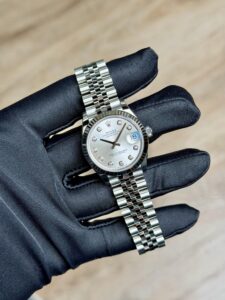 Rolex Datejust 31 Silver Diamond Fluted Jubilee 2026 Unworn 278274