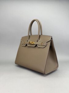 Hermes Birkin 30 Sellier Epsom Etoupe Gold Hardware W Stamp 2025