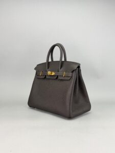 Hermes Birkin 25 Retourne Togo Bai Brun Gold Hardware K Stamp 2026