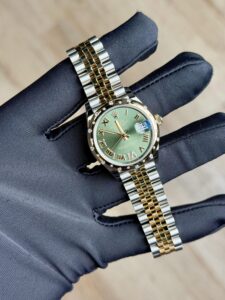 Rolex Datejust 31 Green Roamn VI Domed Jubilee 2026 Unworn 278343RBR