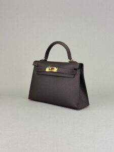 HERMES Mini Kelly 20 Sellier Epsom Bai Brun Permabrass Hardware G 2026