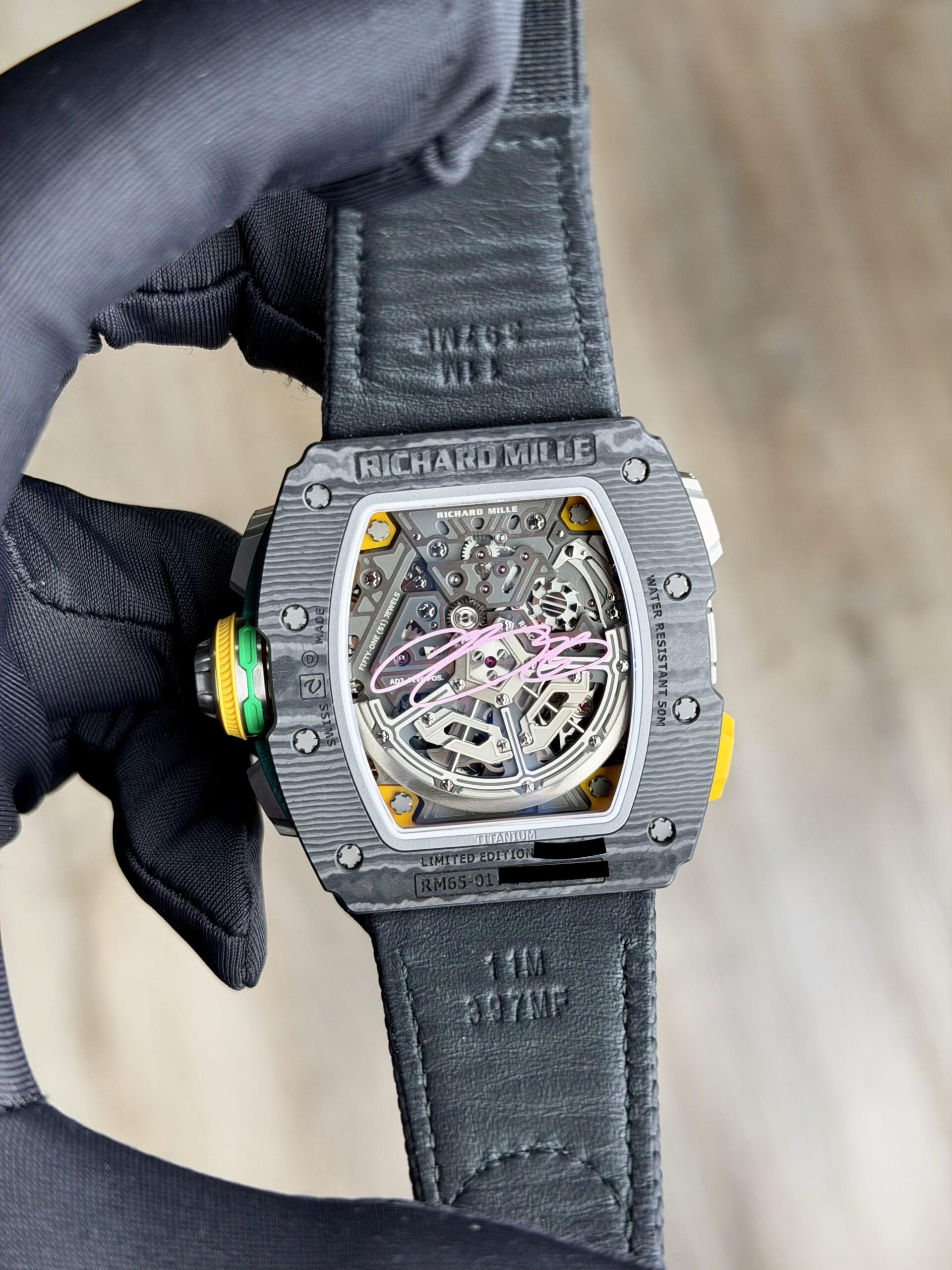 Richard Mille Lebron James Carbon Limited 2026 Unworn RM65-01