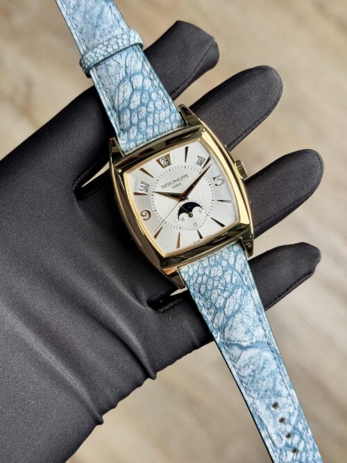 Patek Philippe Gondolo Calendario White Yellow Gold Preowned 5135J-001