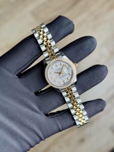 Rolex Datejust 26 Meteorite Diamond Jubilee Preowned Watch&Box 179383RBR