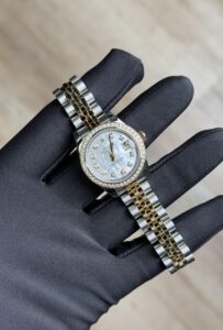 Rolex Datejust 26 MOP Pearl Diamond Jubilee Preowned Watch&Box 179383RBR