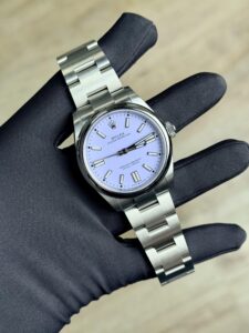 Rolex Oyster Perpetual 41 Lavender Index Smooth Oyster 2026 Unworn 134300