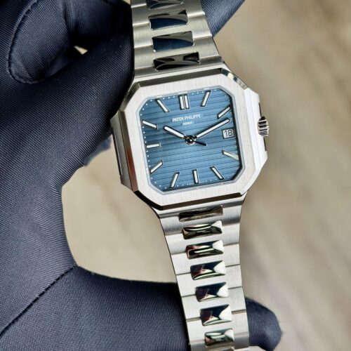 Patek Philippe Cubitus Blue Index White Gold Bracelet 2026 Unworn 7128/1G-001