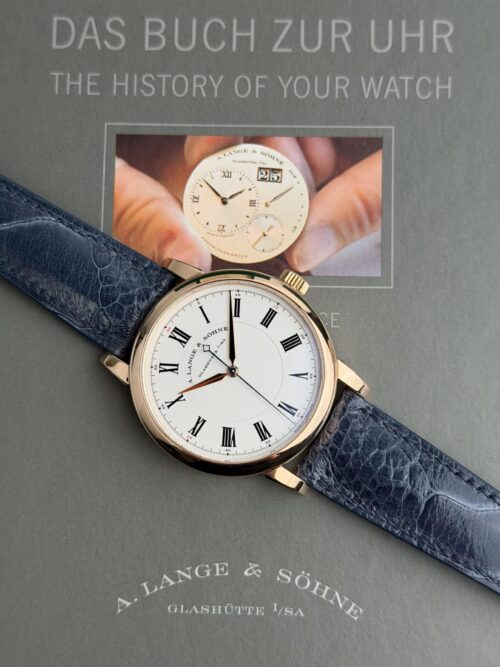 A. Lange & Sohne Richard Lange 40.5 Silver Roman Preowned 2012 232.032