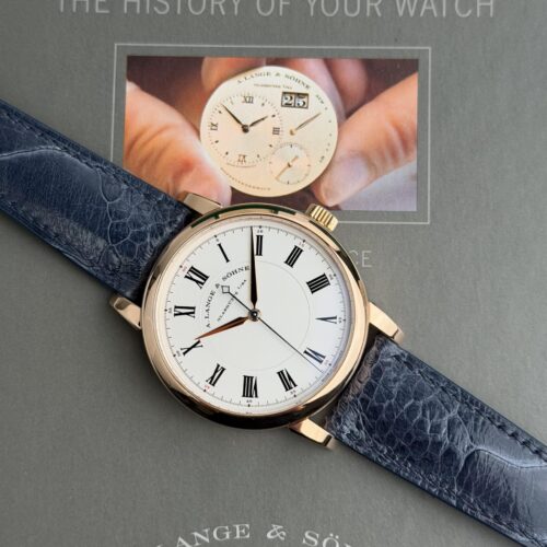 A. Lange & Sohne Richard Lange 40.5 Silver Roman Preowned 2012 232.032
