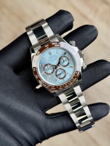 Rolex Daytona 40 Iceblue Baguette Diamond Oyster 2026 Unworn 126506