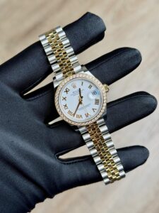 Rolex Datejust 31 White Roman Diamond Bezel Jubilee 2026 Unworn 278383RBR