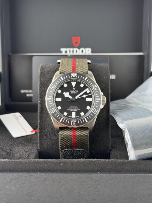 Tudor Pelagos FXD 42 Black Titanium Nato Strap 2026 Unworn M25717N-0001
