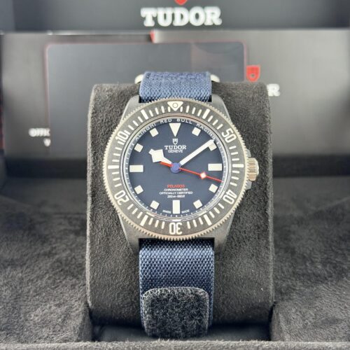 Tudor Pelagos FXD 42 Blue Nato Strap 2026 Unworn M25707KN-0001