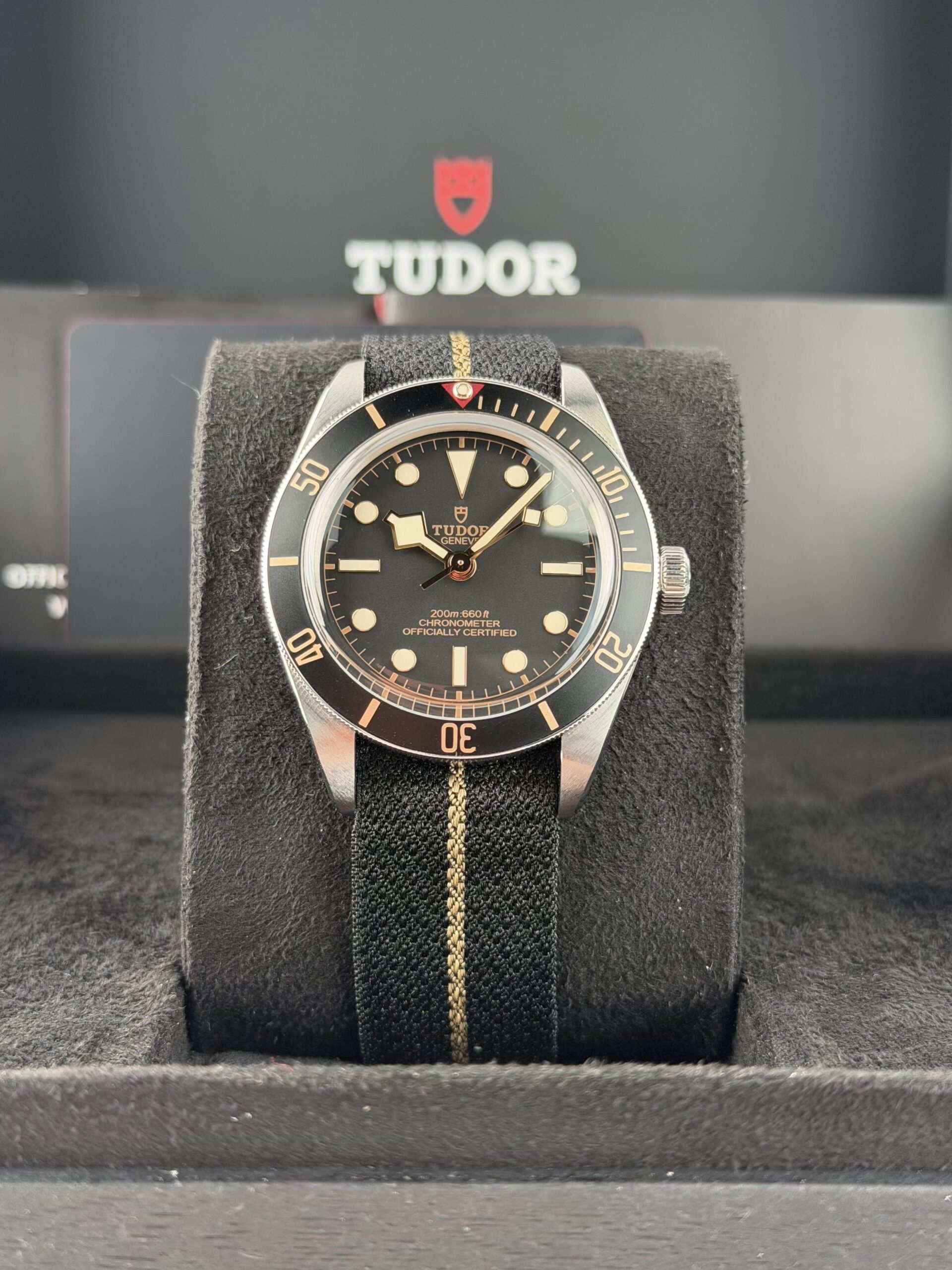 Tudor Black Bay 58 Black Nato Strap 2026 Unworn M79030N-0002