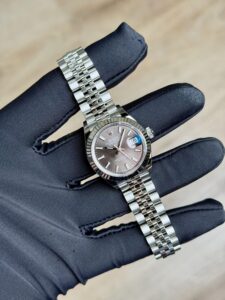 Rolex Datejust 28 Dark Grey Index Fluted Jubilee 2026 Unworn 279174