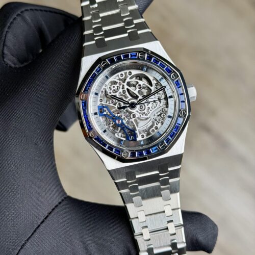 Audemars Piguet Royal Oak Dble Balance Blue Sapphire Unworn 15412BC.SS.1220BC.02
