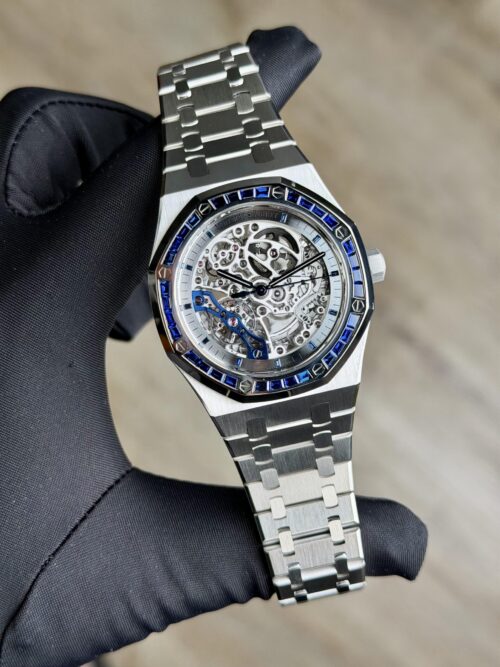 Audemars Piguet Royal Oak Dble Balance Blue Sapphire Unworn 15412BC.SS.1220BC.02