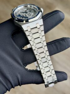 Audemars Piguet Royal Oak Dble Balance Blue Sapphire Unworn 15412BC.SS.1220BC.02