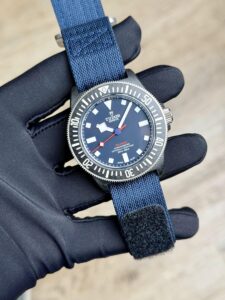 Tudor Pelagos FXD 42 Blue Nato Strap 2026 Unworn M25707KN-0001