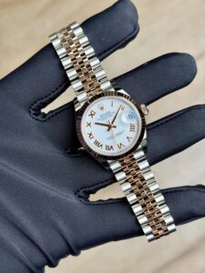 Rolex Datejust 31 White Roman Fluted Jubilee 2026 Unworn 278271