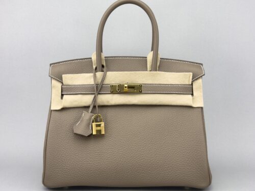 Hermes Birkin 30 Retourne Togo Etoupe Gold Hardware K Stamp 2026