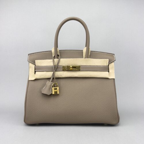 Hermes Birkin 30 Retourne Togo Etoupe Gold Hardware K Stamp 2026