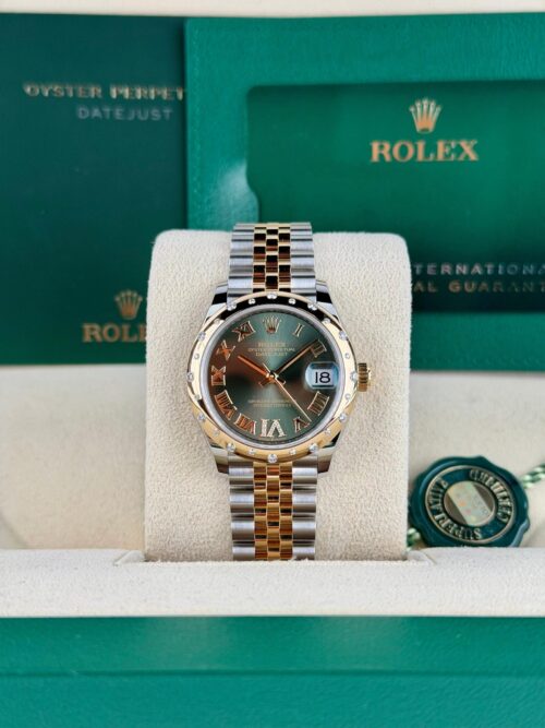 Rolex Datejust 31 Green Roamn VI Domed Jubilee 2026 Unworn 278343RBR