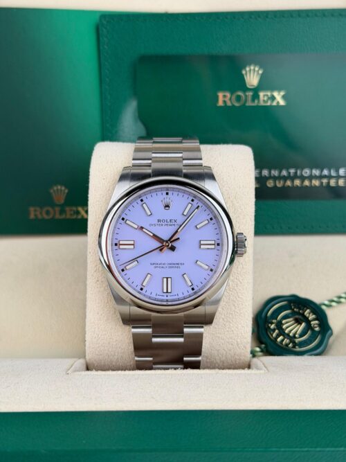 Rolex Oyster Perpetual 41 Lavender Index Smooth Oyster 2026 Unworn 134300