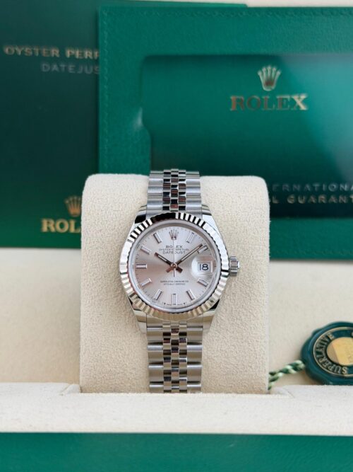 Rolex Datejust 28 Silver Index Fluted Jubilee 2026 Unworn 279174
